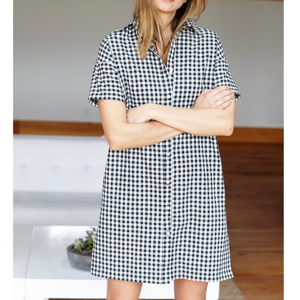 Emerson Fry Gingham T Dress - Picture 1 of 7